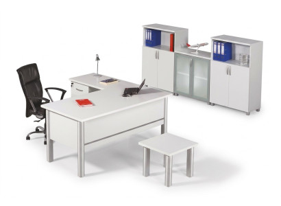 Bright law office furniture office setup table coffee table filing cabinet 3-piece set