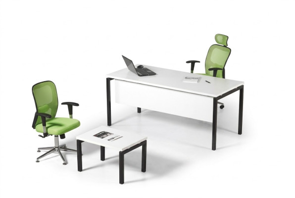 White Office Set 2-piece Study Office Furniture Complete New Furniture