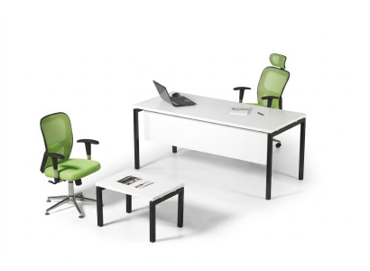 White Office Set 2-piece Study Office Furniture Complete New Furniture