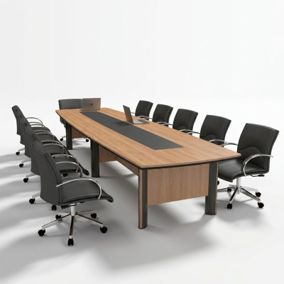 Large meeting table 500cm conference table office furniture study room