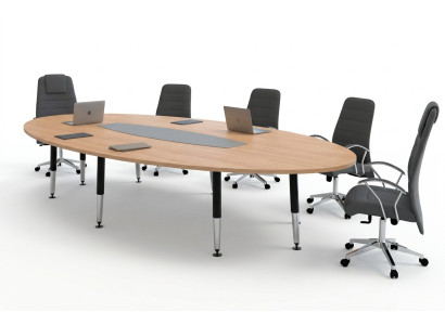 Conference table designer office work room 220x110 furniture table modern