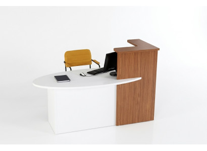 Reception, front desk, counter, law firm, practice, nightclub, industrial tables, office