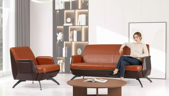 Sofa seating set two-seater armchair office furniture luxury designer office