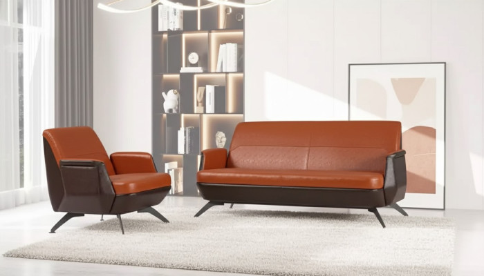 Sofa seating set two-seater armchair office furniture luxury designer office