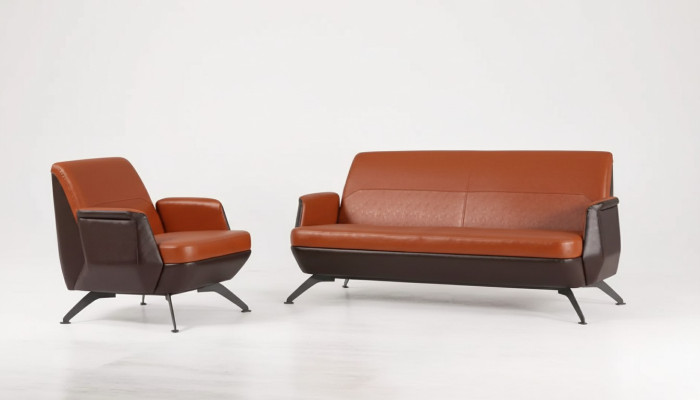 Sofa seating set two-seater armchair office furniture luxury designer office