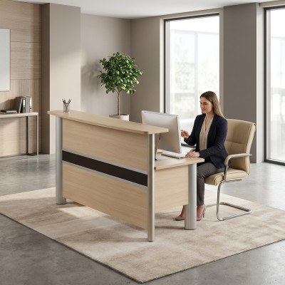 Reception study office furnishing office modern designer reception desks