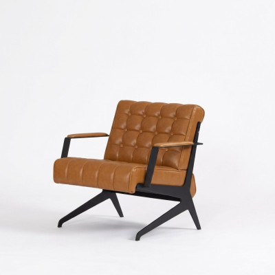 Modern armchair office furniture study luxury seat 75x80x77 furniture
