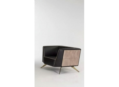 Luxury black armchair study seat modern designer office furniture