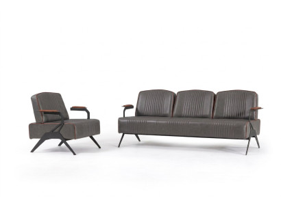 Sofa Set 2 Luxury Furniture Sofa Suite Three-Seater Study Room Furnishing
