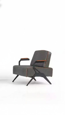 Luxury fabric armchair study seat office furnishing textile furniture new