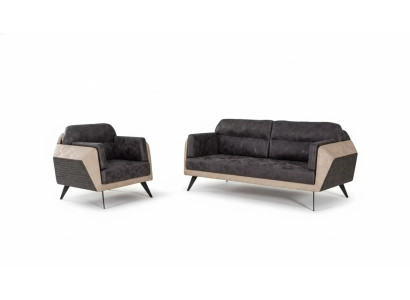 Modern sofa set three-seater couch armchair fabric furniture new set design 3+1