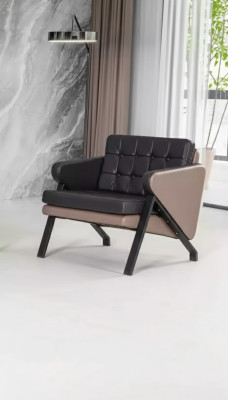 Modern armchair workroom office textile furniture upholstery fabric designer new