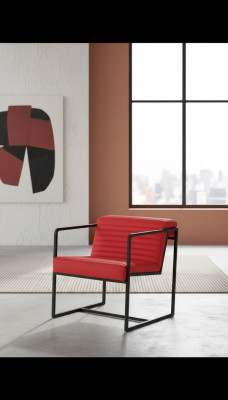 Armchair Office Furniture Study Room Style Modern Luxury Seat Upholstery Fabric