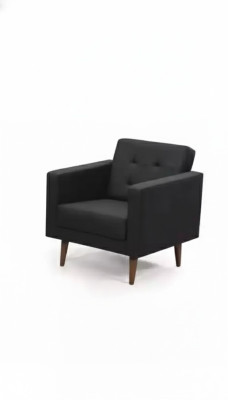 Office chair style modern textile furniture black armchair upholstery fabric new