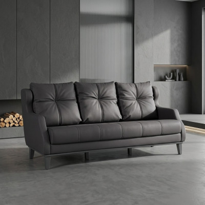 2-seater sofa, study, office furniture, modern style, textile furniture, seat