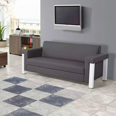 Sofa 3-seater home office textile furniture upholstery fabric couch modern designer