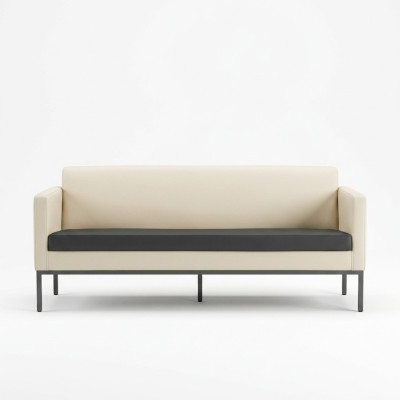 Office furniture sofa couch 3-seater study upholstered sofa fabric furniture