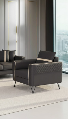 Luxury armchair office furniture style modern study upholstered armchair designer