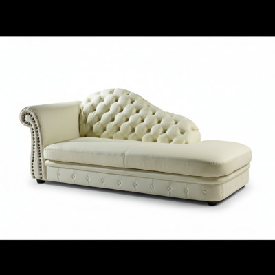 Chaiselounge Chesterfield Lounger Chaise Sofa Lounge Seating Lie 230cm