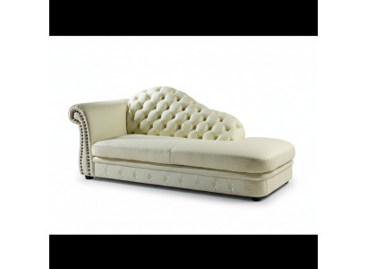 Chaiselounge Chesterfield Lounger Chaise Sofa Lounge Seating Lie 230cm