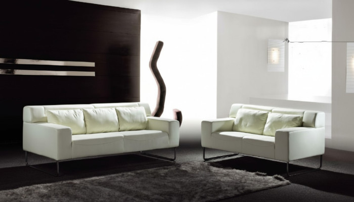 Modern sofa set 3+2 seater sofas 2-piece Italian seating furniture
