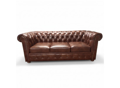 Luxury Chesterfield Sofa 3-Seater Lounge Sofas Couch 230cm Fabric