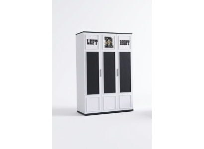Wardrobe White Wood Cabinets Bedroom Furniture Design Children's Room