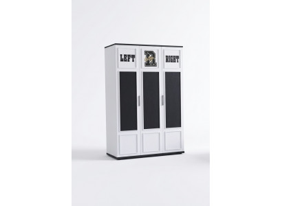 Wardrobe White Wood Cabinets Bedroom Furniture Design Children's Room