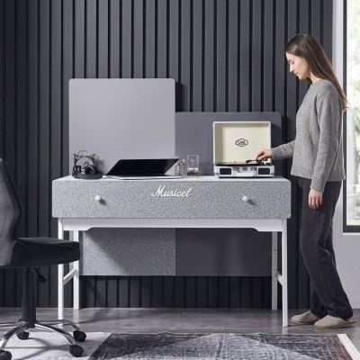 Luxury desk table gray tables furniture children's desk children's room