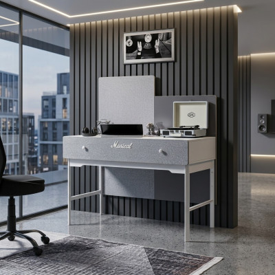Luxury desk table gray tables furniture children's desk children's room