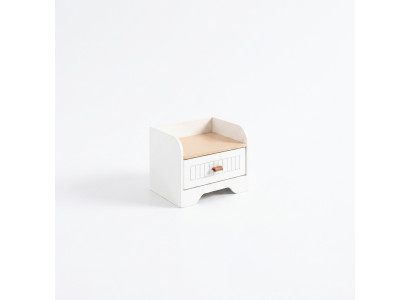 Modern bedside table nightstand white design night cabinet night console furniture new