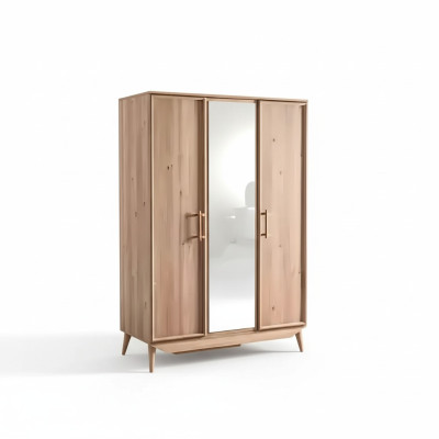 Brown wardrobe wooden bedroom furniture design cabinets elegant wardrobe