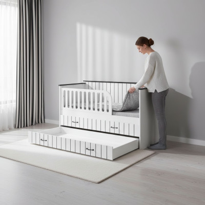 Modern furniture design children's beds beds bed white children's room new