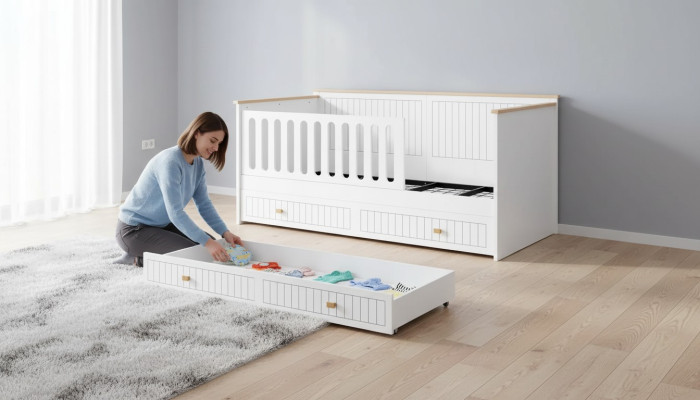 Modern furniture design children's beds beds white children's room