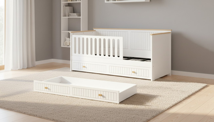 Modern furniture design children's beds beds white children's room