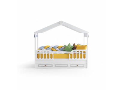 Children's beds wood bedroom apartment furniture bed children's room