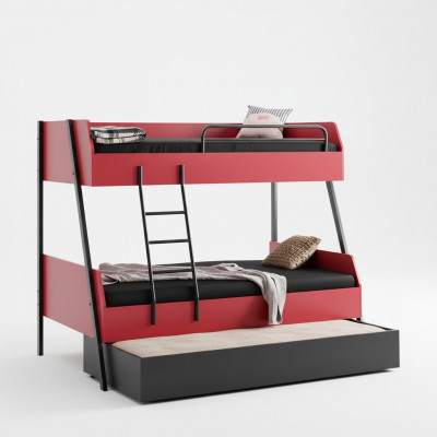 Youth bed, children's bed, kids design, modern bed, children's room, wooden beds