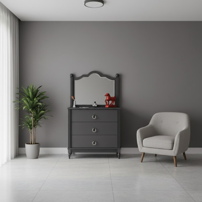 Dresser with mirror modern black with drawers dresser with bedroom