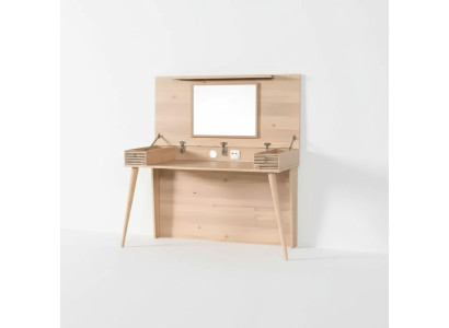 Secretary desk table 130x60x152 desks tables furniture wood computer