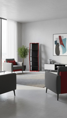 Regal Closet Bookshelf Cabinets Multipurpose Furniture Brown 164x40x34