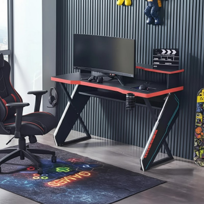 Modern tables, desk, children's desk, black gamer computer desk