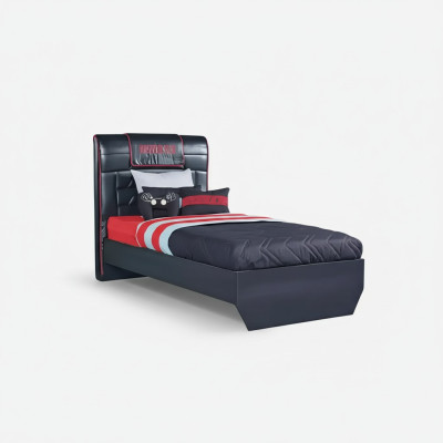 Designer beds child bed youth bed wooden furniture with soft 120x200cm