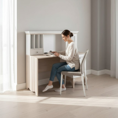 Secretary desk table country house style desks tables furniture wood