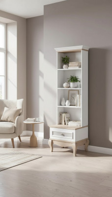 Regal Cabinet Bookshelf Multipurpose Shelf Wood Cabinets 173x54x50