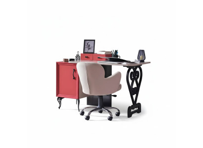 Secretary desk table 130x32x58 desks tables furniture wood computer