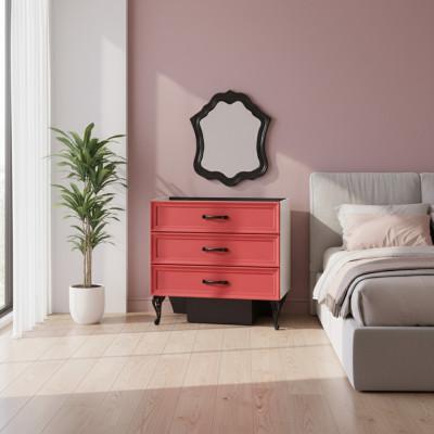 Classic sideboard dresser cabinet dressers bedroom red wood