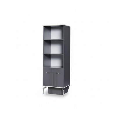 Regal cabinet bookshelf cabinets multi-purpose furniture brown 170x55x48