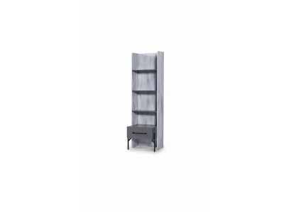 Regal Wardrobe Bookshelf Cabinets Multipurpose Furniture Brown 165x49x47