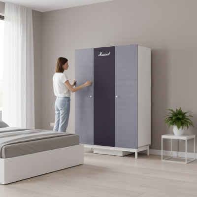 Wardrobe Design Cabinets Furniture Children's Room Wardrobe Wood New