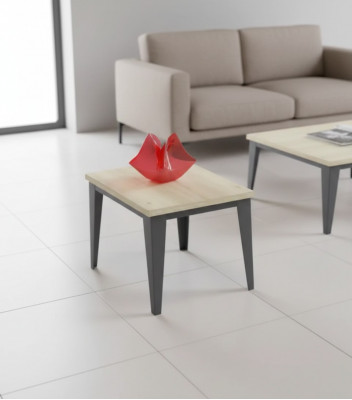 Designer luxury brown coffee table, wooden furniture, modern office furniture